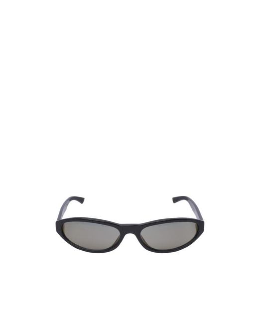 Balenciaga White Eyewear Neo Round Sunglasses