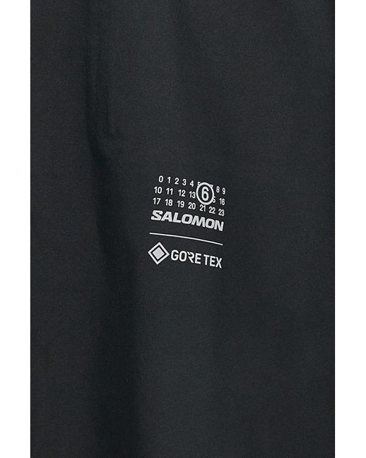 MM6 MAISON MARGIELA X SALOMON Blue Numeric-Printed Long-Sleeved Shirt