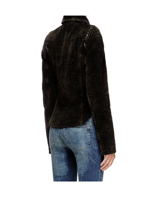 DIESEL Black G-Enea Zip-Front Jacket