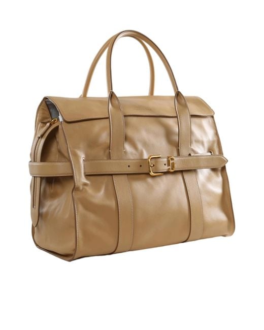 Marc Jacobs Natural The Dakota Belted-Detail Tote Bag