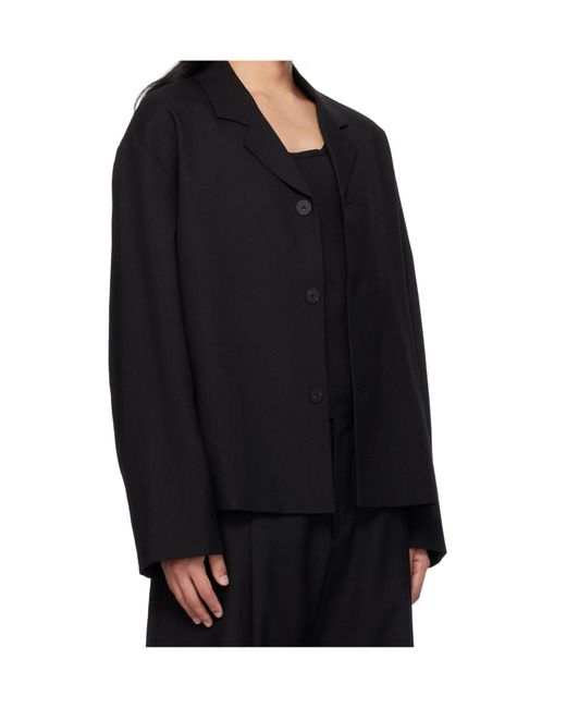 Studio Nicholson Black Ferro Wool Jacket for men