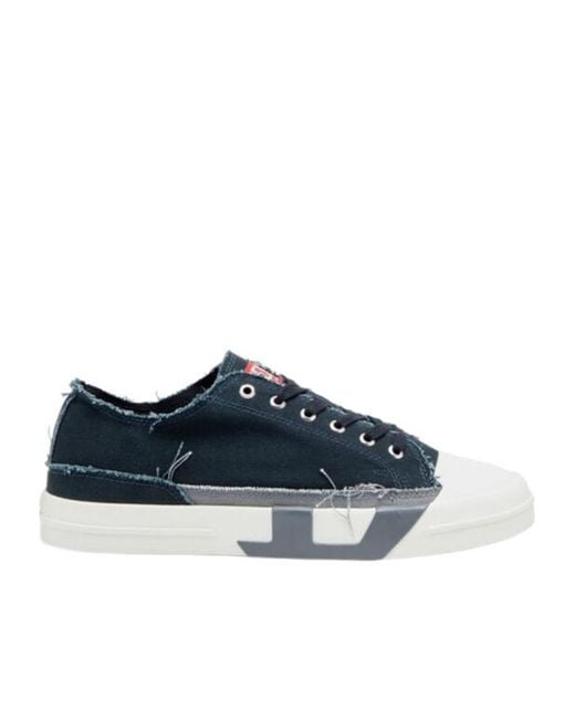DIESEL Blue S-D-Verse Sneakers for men