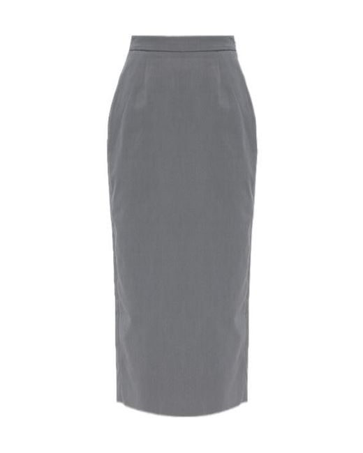 Willy Chavarria Gray Pocket Skirt