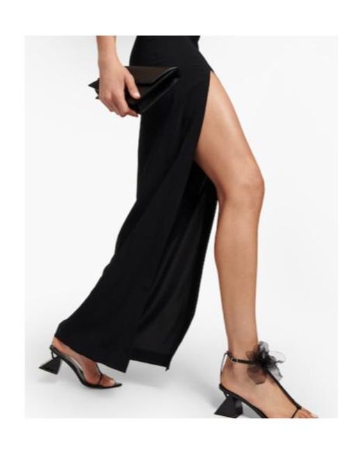 Nensi Dojaka Blue Embellished Maxi Dress