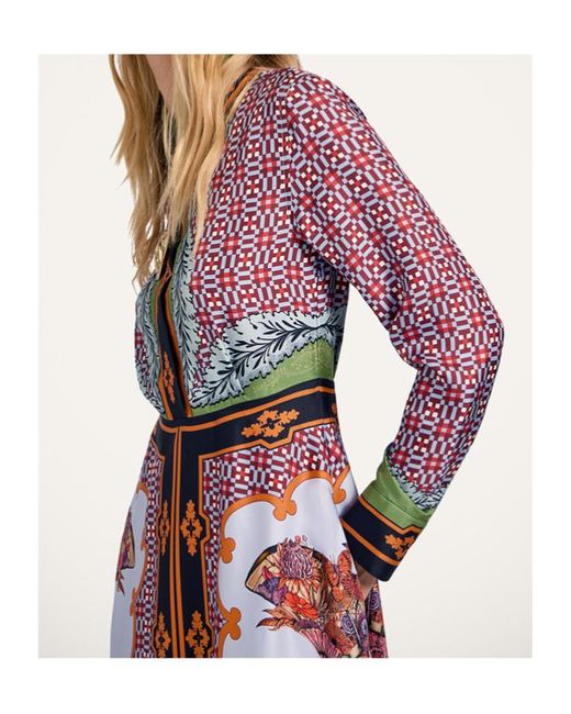 LaDoubleJ Red San Pietro Long-Sleeve Dress