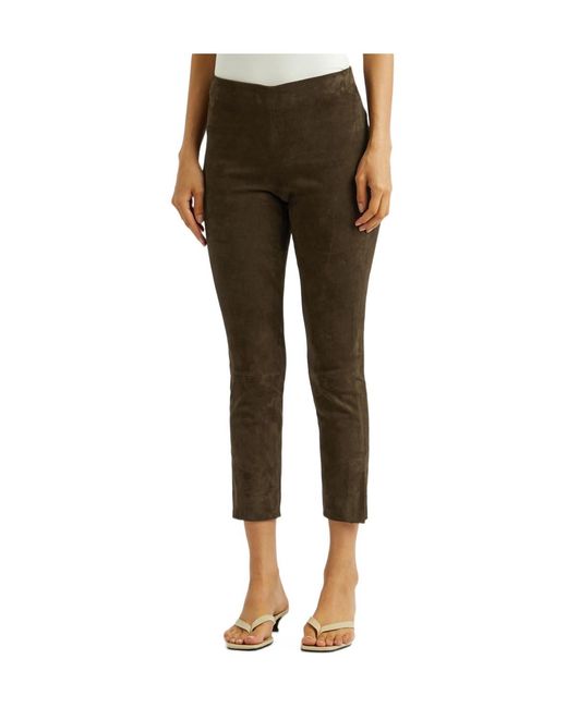 Vince Brown Casual Nine-Point Trousers