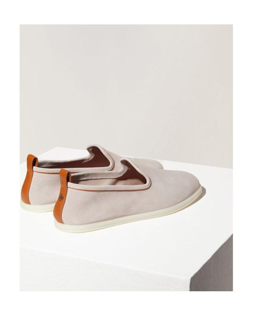 Loro Piana Natural Venice Walk Loafers for men