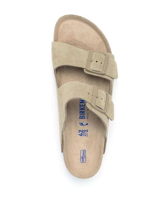 Birkenstock White Arizona Slip-On Sandals for men