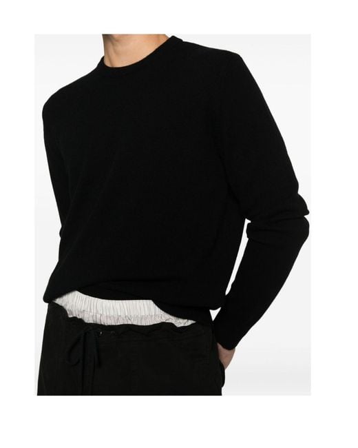 Entire studios Black Long-Sleeved Jumper for men