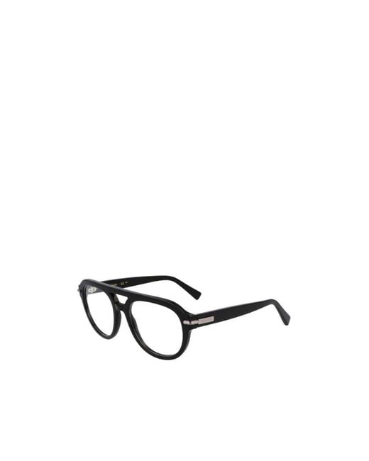 Ferragamo White Optical Glasses for men