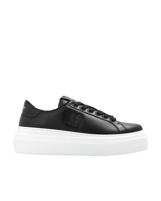 Givenchy Black City Platform Sneakers