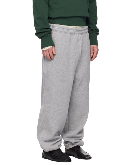 Entire studios Gray Elasticated Cuff Joggers for men