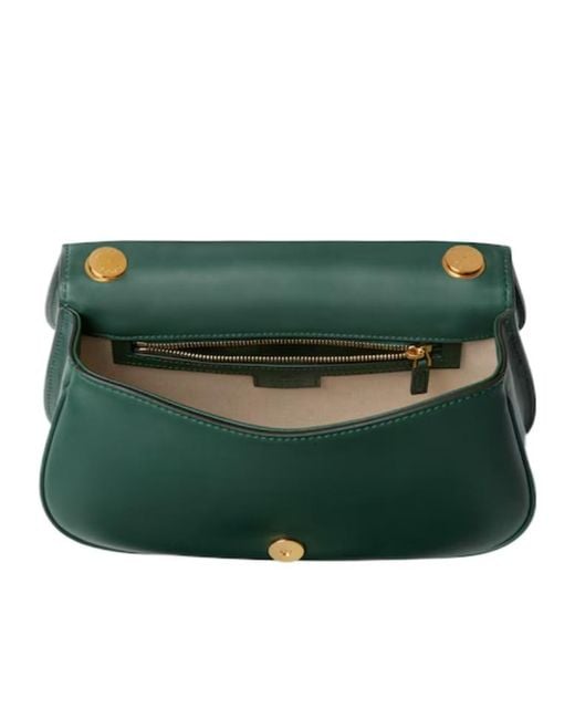 Gucci Green Blondie Small Top Handle Bag