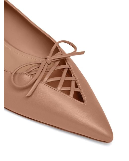 Malone Souliers Brown Hedy Ballet Flats