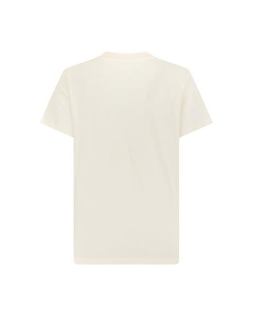 Moncler Natural Logo Patch T-Shirt