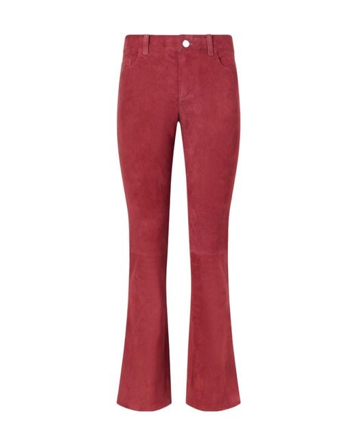 Stouls Dean Suede Flared Pants