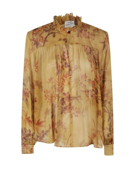 Forte_forte Brown Long-Sleeved Shirt
