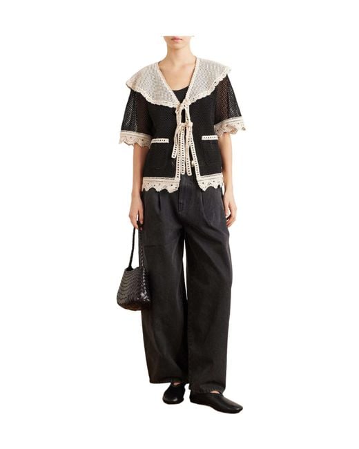 Sea Black Low-Rise Jeans