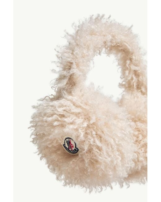 Moncler Metallic Padded Teddy Ear Muffs