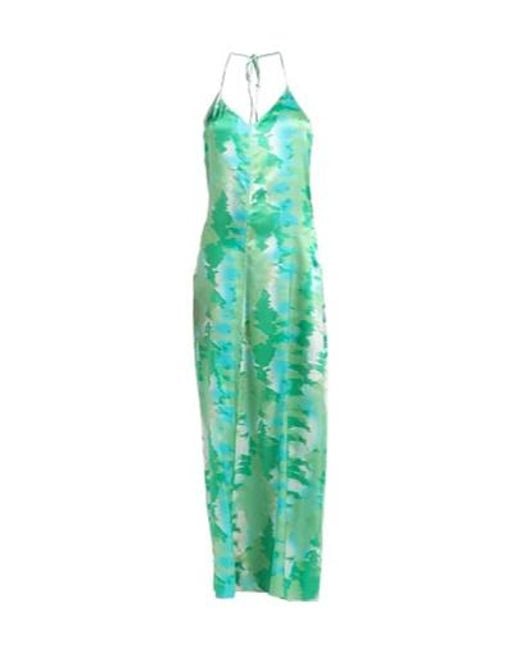 Ganni Green Long Dresses