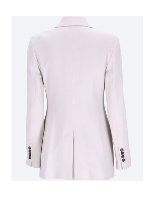 AMI Pink Double-Breasted Blazer