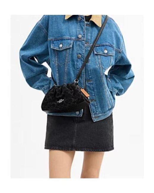 COACH Black Faye Shoulder Bag