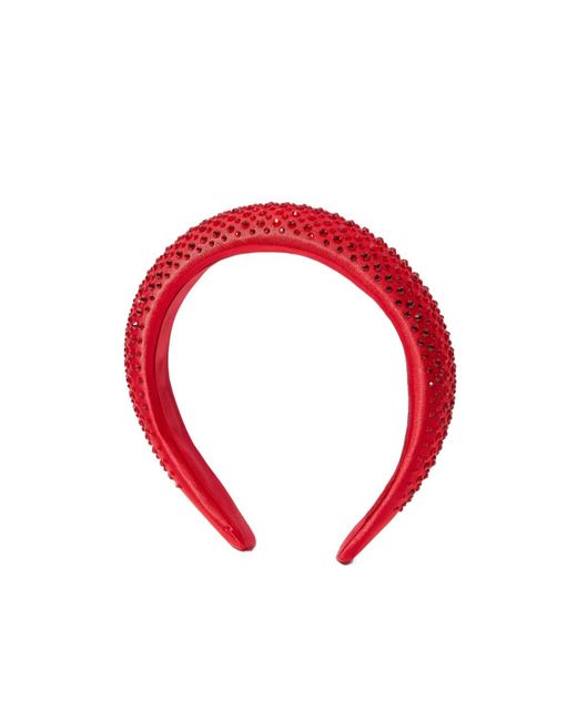 MAX&Co. Red Rhinestone Headband