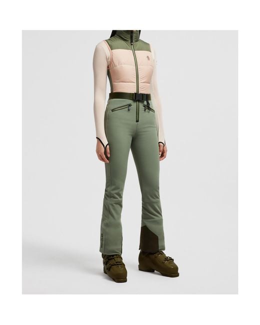 Moncler Green Down-Filled Ski Suit