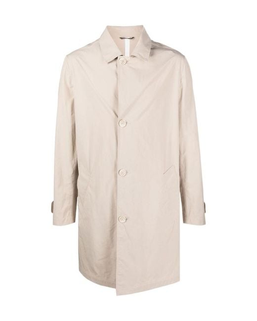 Brunello Cucinelli Natural Water-Resistant Single-Breasted Jacket for men