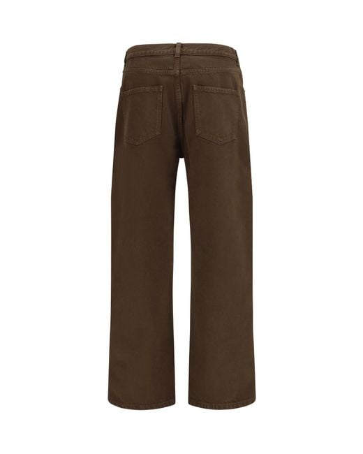 The Row Brown Finbar Jeans