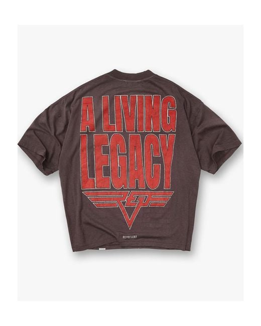 Represent Red Double-Sided T-Shirt for men