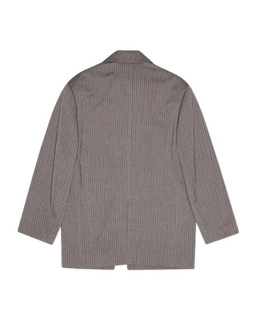 REMAIN Birger Gray Herringbone Blazer