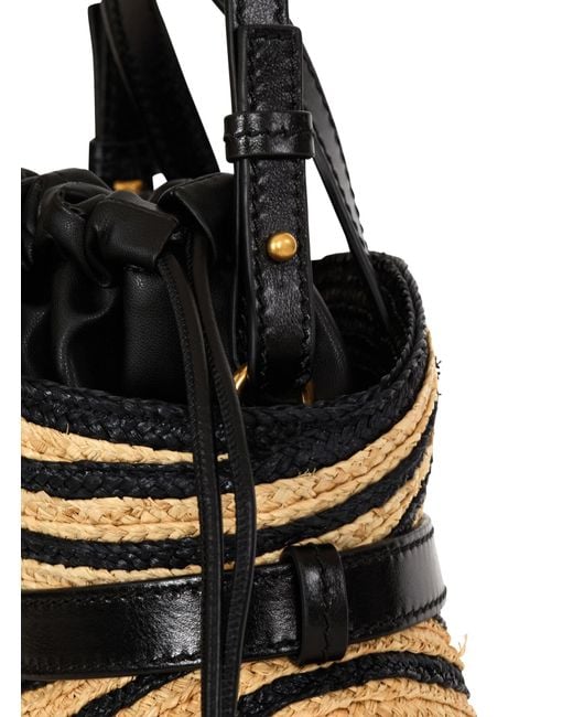 Balmain Black Mini Shuffle Bag