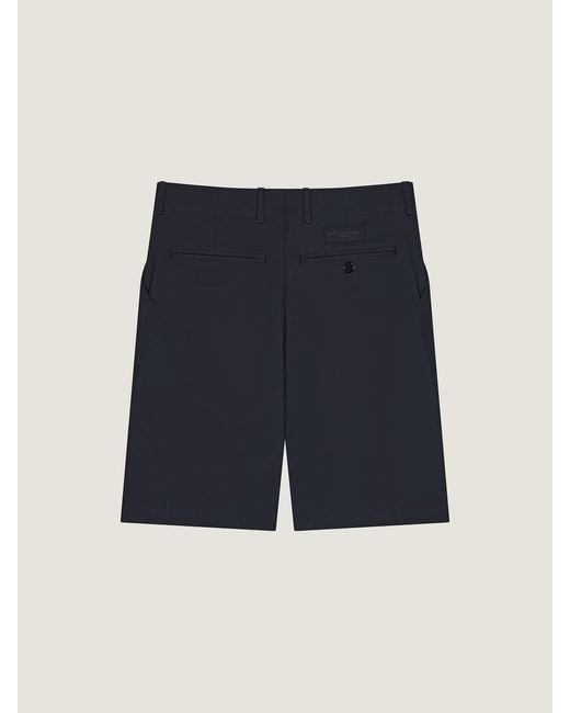 Givenchy Blue Couture Seam Chino Bermuda Shorts for men