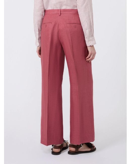 Weekend by Maxmara Pink Belt Loop Casual Pants