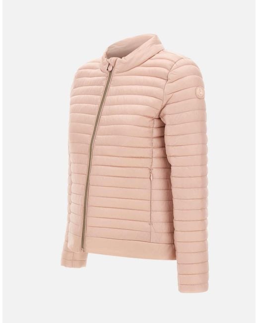 Save The Duck Pink Iris Alyssa Quilted Down Jacket