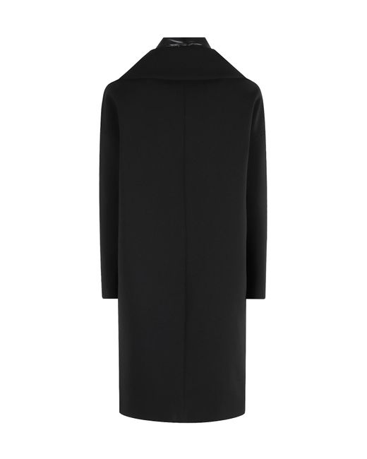 Herno Black Single-Breasted Cotton Jacket
