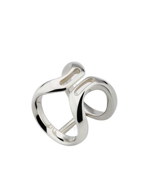 Gucci White Staffa Ring