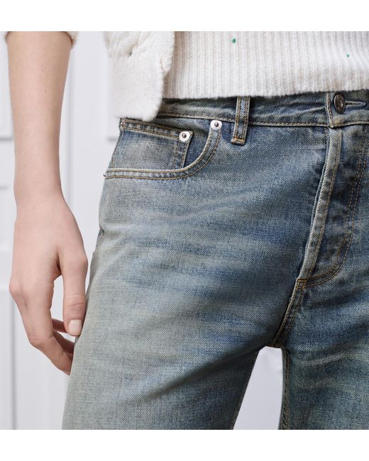 Dior Gray Flared Jeans
