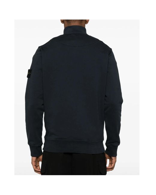 Stone Island Blue Compass Hoodie for men