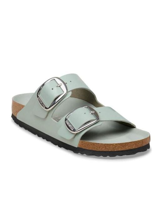 Birkenstock Green Arizona Big Buckle Sandals