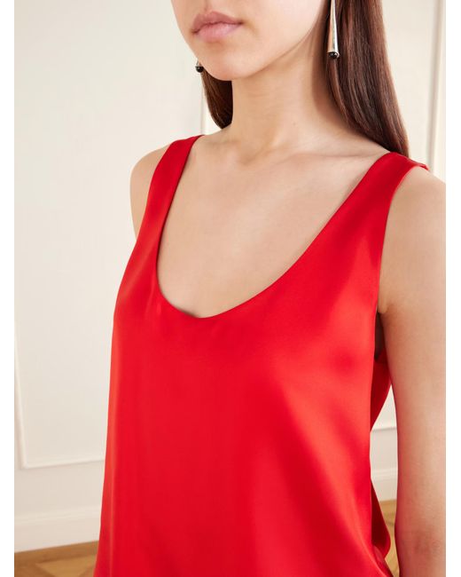 Rohe Red Sleeveless Vest