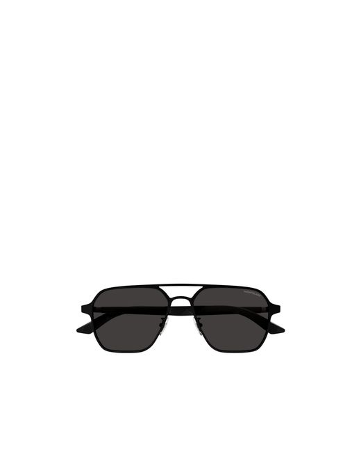 Montblanc Multicolor Eyewear Pilot Frame Sunglasses for men