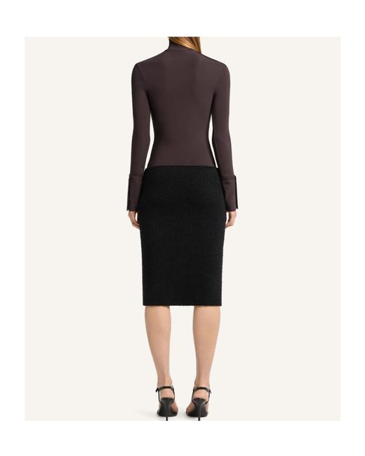 Courreges Purple Turtleneck Sweater
