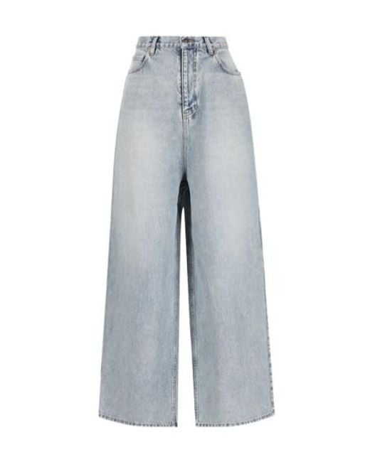 Balenciaga Blue Belt-Loop Jeans