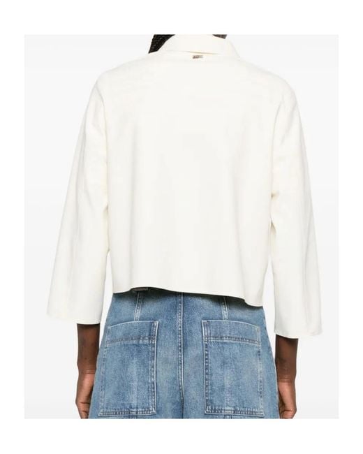 Herno White Polyamide Elastane Jacket