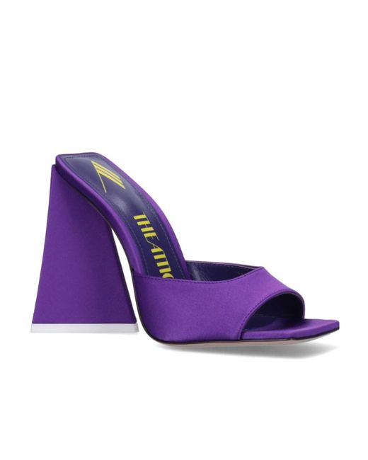 The Attico Purple Devon 115Mm Mules