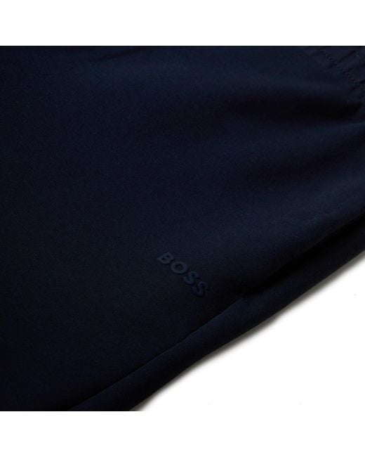 Boss Blue Casual Shorts for men