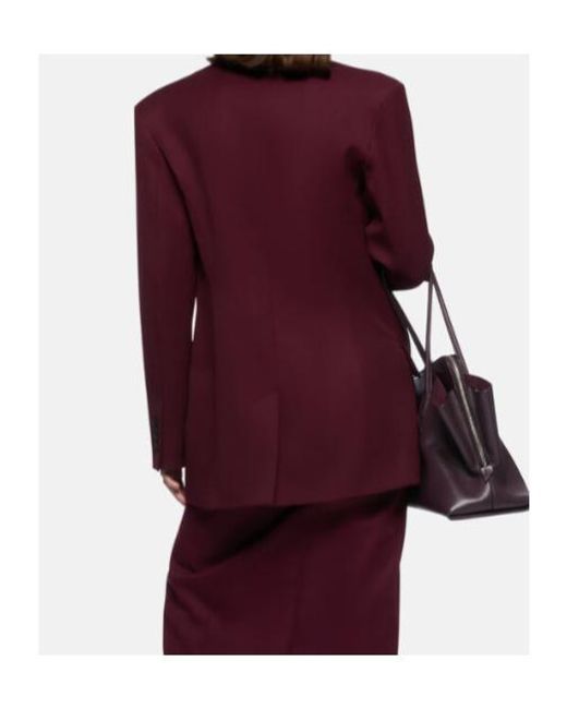 The Attico Purple The Long Sleeved Jacket