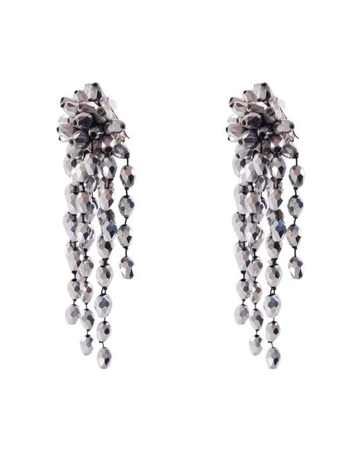 Isabel Marant Black Hanabi Earrings
